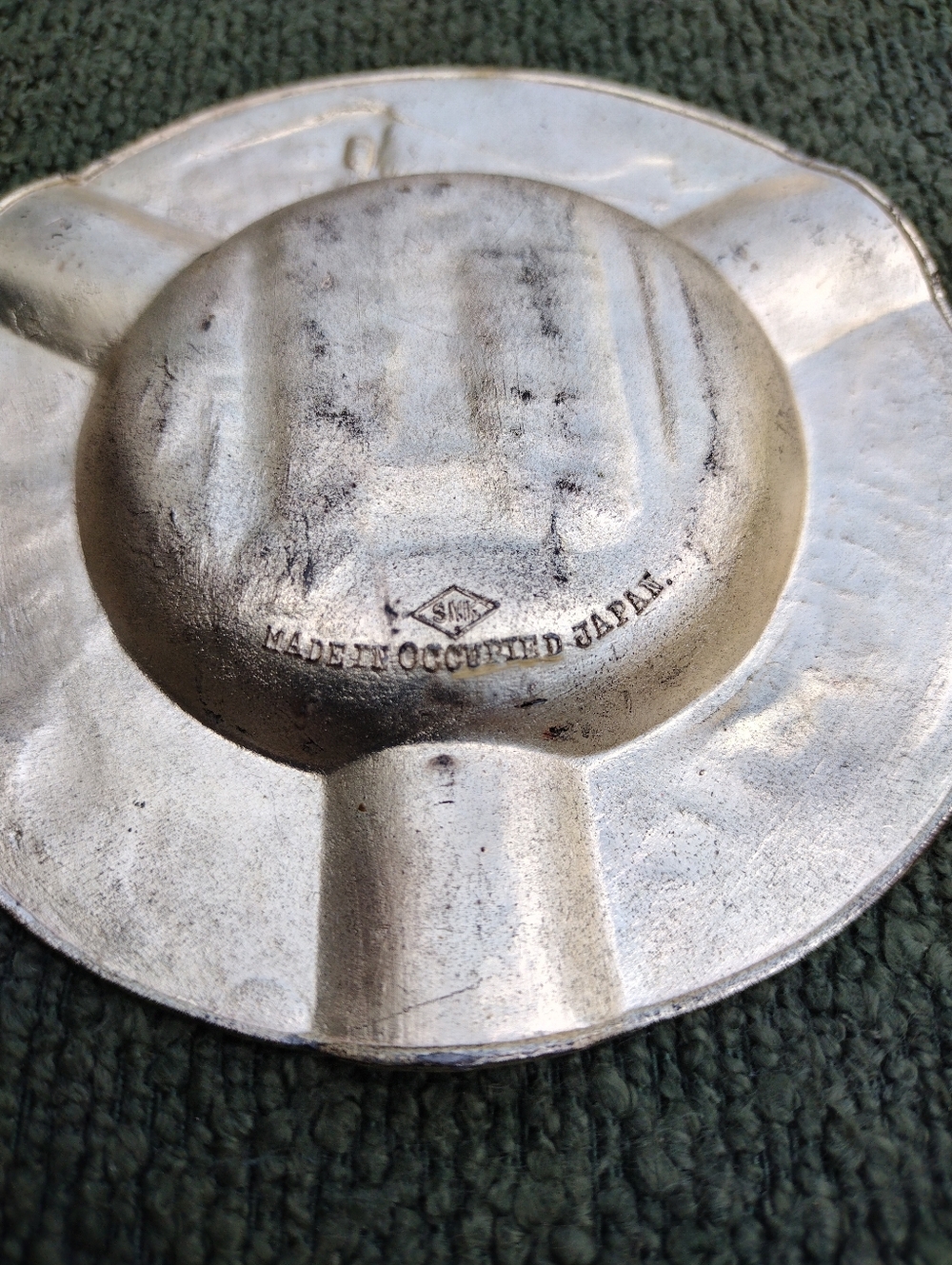 NYC Souvenir Metal Ashtray-Made In Occupied Japan - Picture 7 of 11